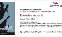 Lidia Falcón presenta el seu nou llibre a la Intersindical