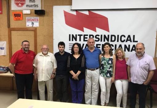 Intersindical Valenciana es reuneix amb Podem