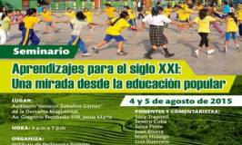 Seminari Internacional 2015 organitzat per l’Institut de Pedagogia Popular del Perú