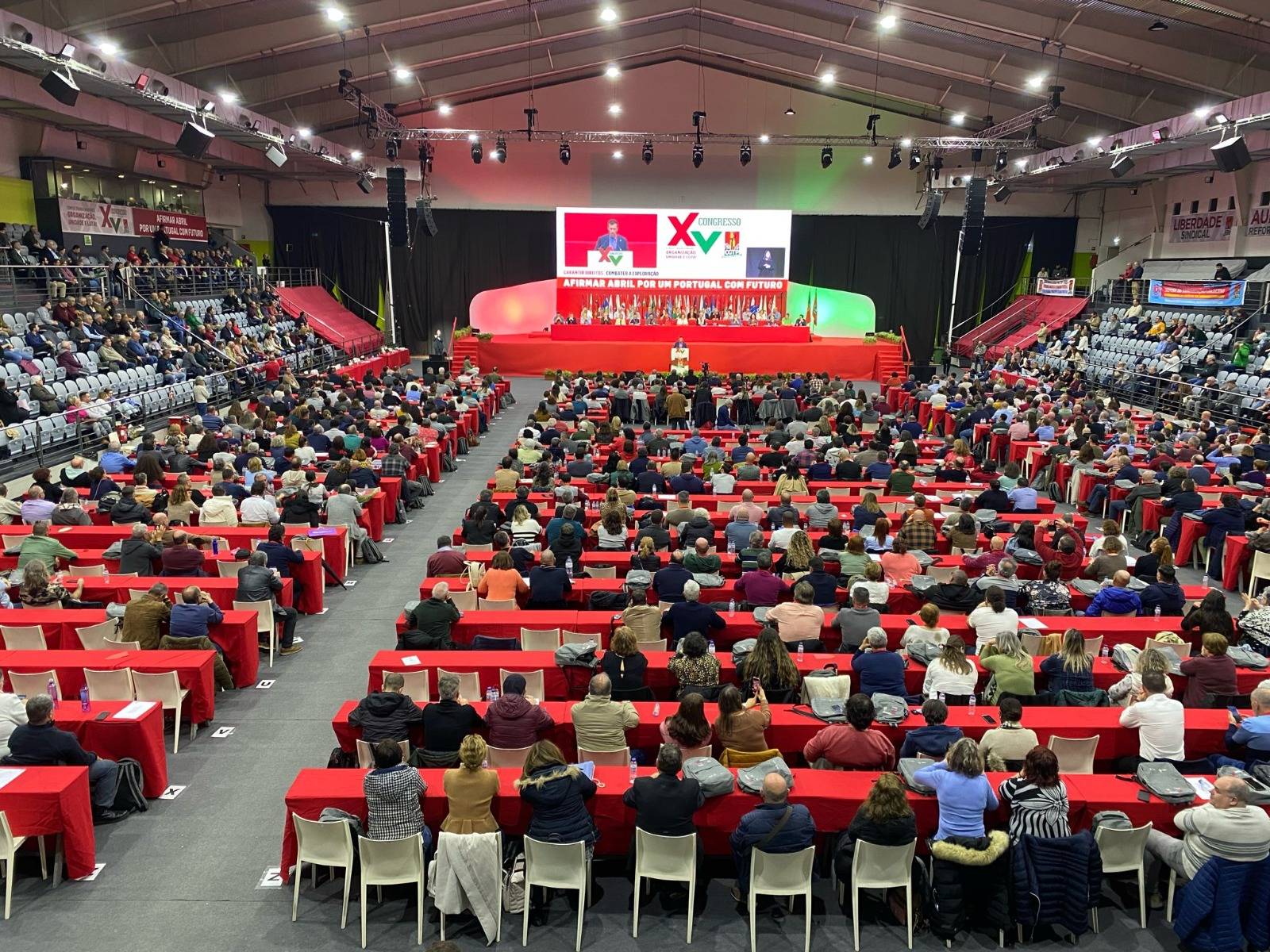 Intersindical Valenciana participa en el XV Congrés de la Confederação Geral de Trabalhadores de Portugal (CGTP-IN)