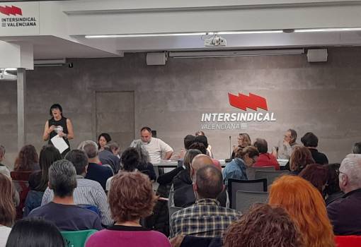 Intersindical Valenciana exigeix la retirada de les 5 lleis presentades pel PP i VOX
