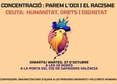 MOBILITZACIÓ X CEUTA: HUMANITAT, DRETS I DIGNITAT