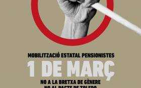 Intersindical Valenciana crida a participar mobilitzacions de l’1 de març per defensar pensions públiques dignes