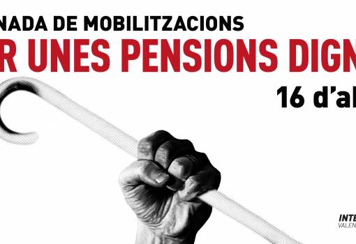 Intersindical rebutja les propostes del govern espanyol sobre pensions