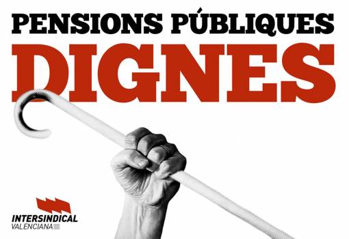 5 de maig, mobilitzacions per unes pensions públiques dignes