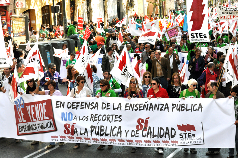 STEs-Intersindical a la manifestació del 22 de novembre a Madrid 