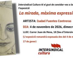 Inauguració de la exposició “La mirada, màxima expressió de l’ésser” de ISABEL FUENTES CONTRERAS