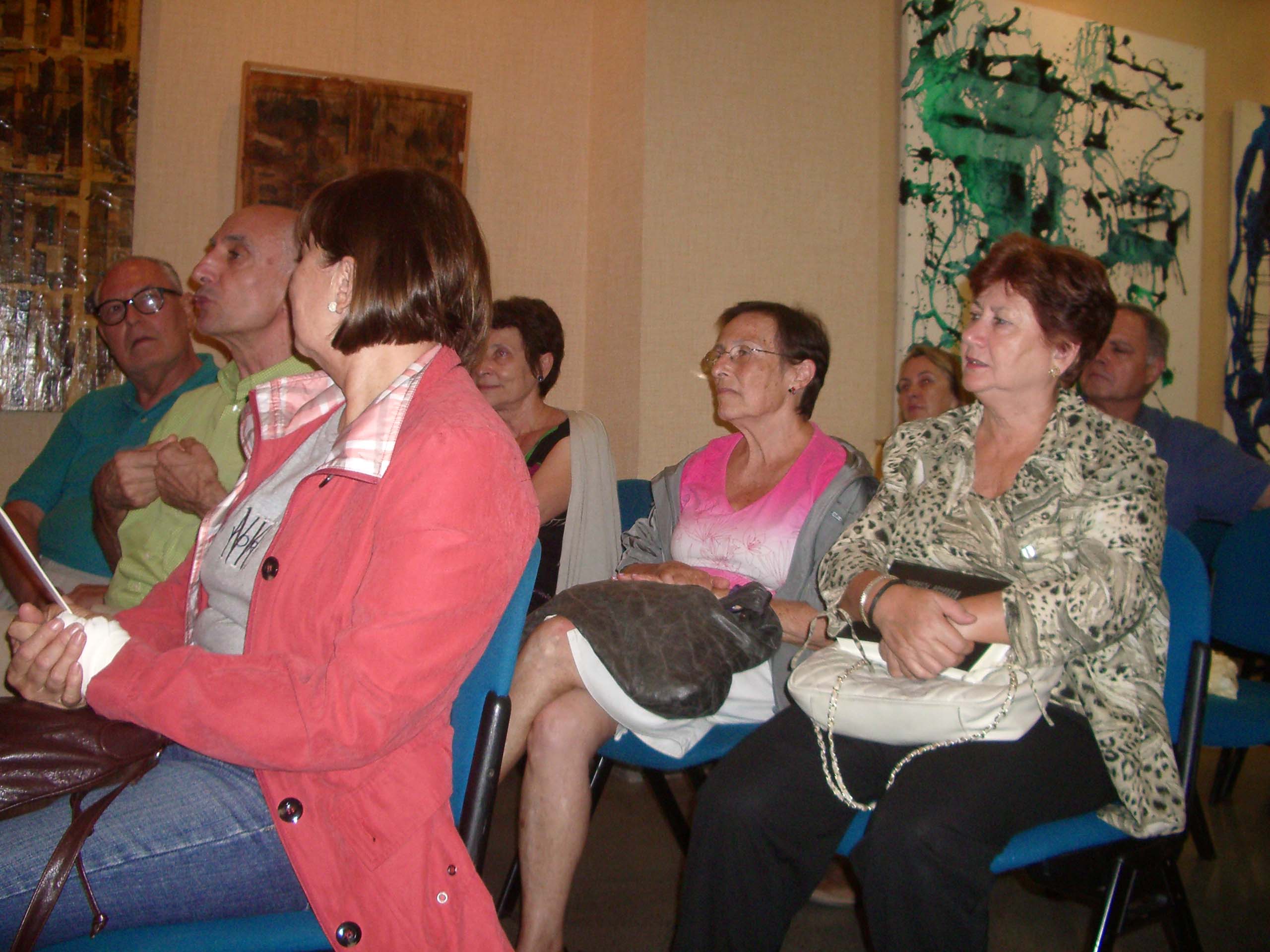 Part del públic assistent durant una sessió