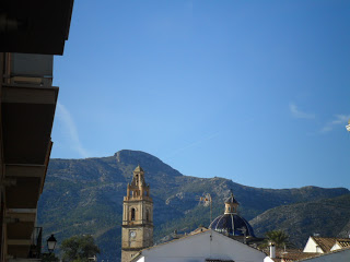 Vista de la Mariola des del poble de Muro. Foto: Ismael Vallès