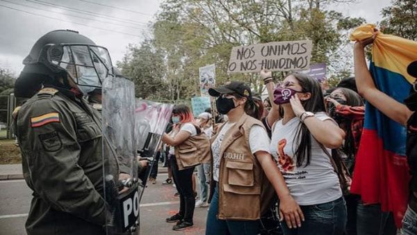 Protestes en Colòmbia per les agressions sexuals comeses per part de la policia