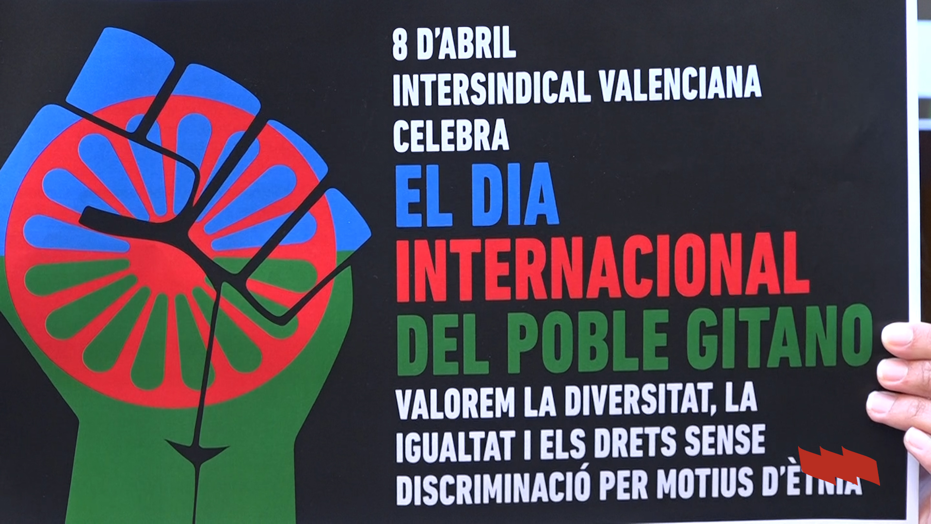 Intersindical Valenciana commemora el Dia Mundial del Poble Gitano