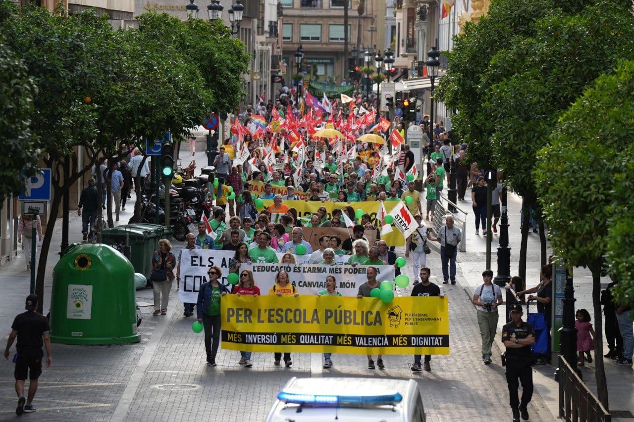 Manifestació del 23 de maig a Castelló