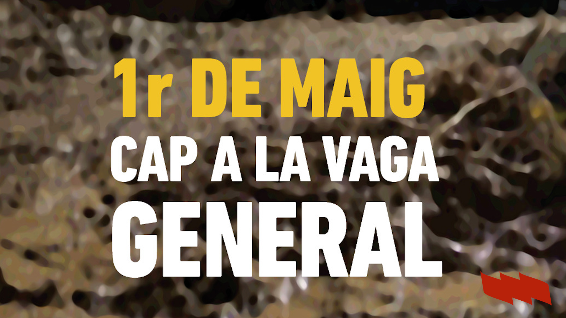 1r de Maig - Cap a la vaga general!