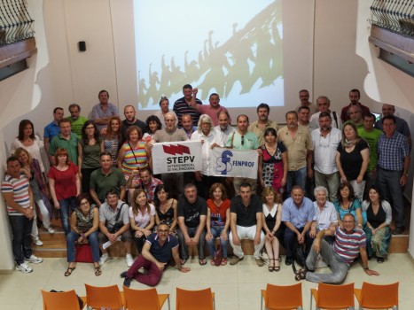 El Consell Nacional d'STEPV va donar suport a la lluita del professorat portugués