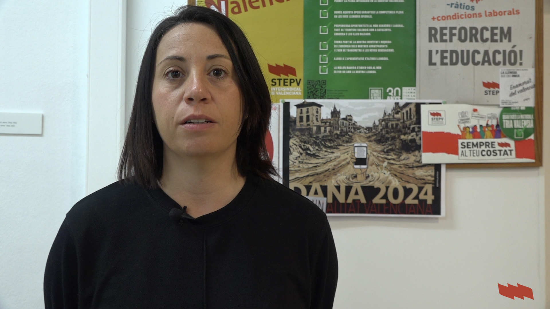 Justícia per a les víctimes de la dana. Intersindical Valenciana crida a la vaga general del 29M