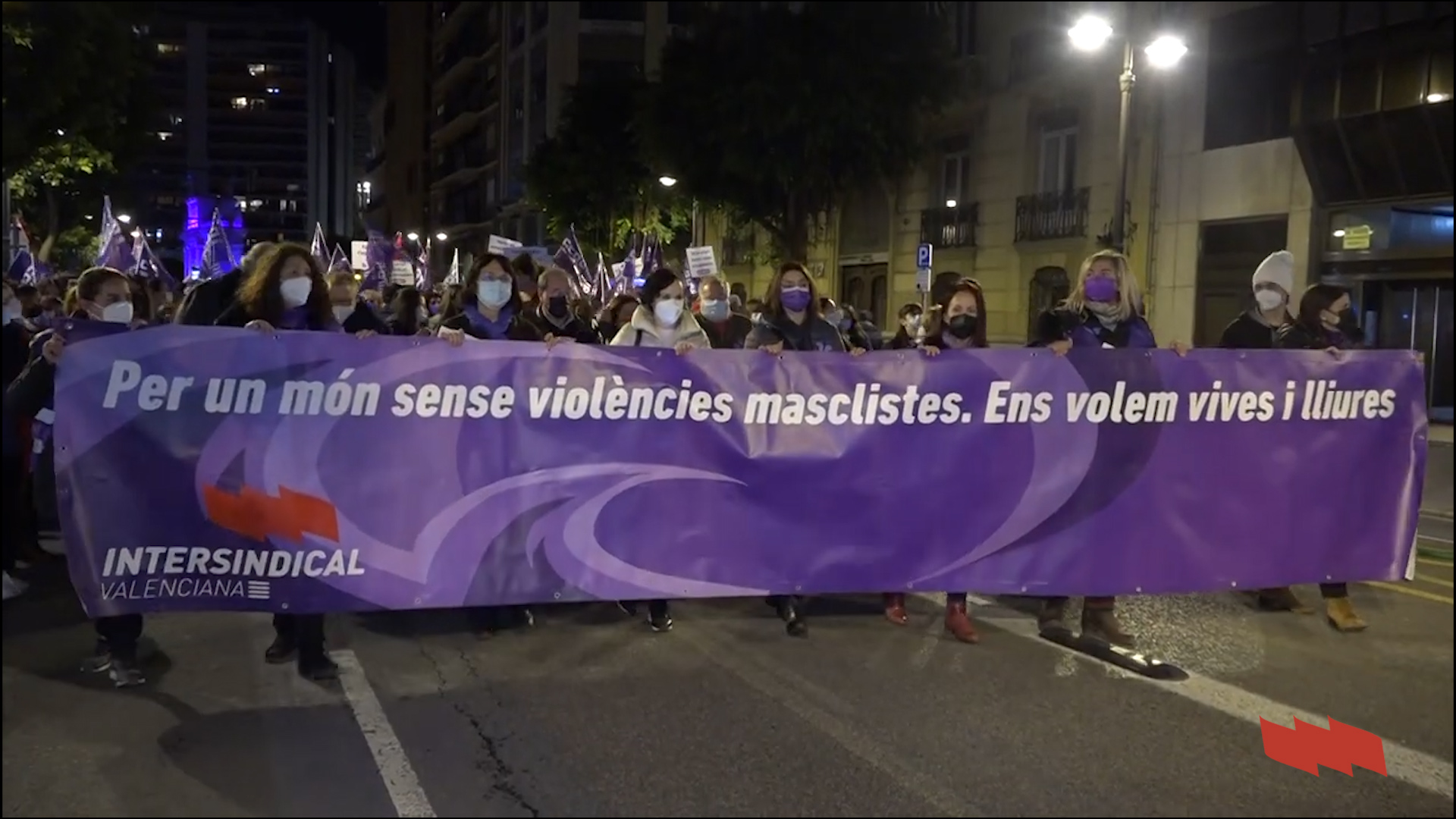‘Fartes però imparables’ - Manifestació 25N 2021