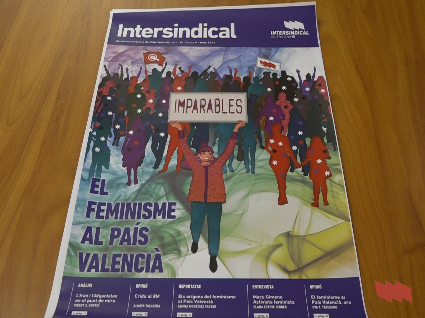 ‘El feminisme al País Valencià’ - Revista Intersindical 8M de 2023
