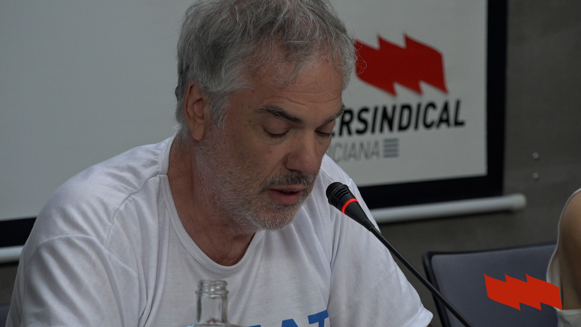 Conferència de Luis Zas sobre la situació que pateix el poble argentí