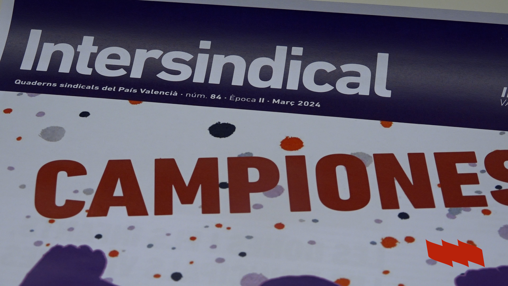 Campiones! - Revista Intersindical 8M 2024