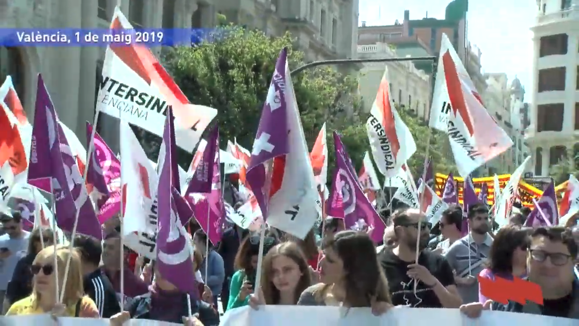 Manifestació 1 de maig 2019