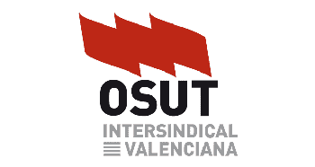 OSUT també estrana logo, integrat en la imatge corporativa de la Intersindical.