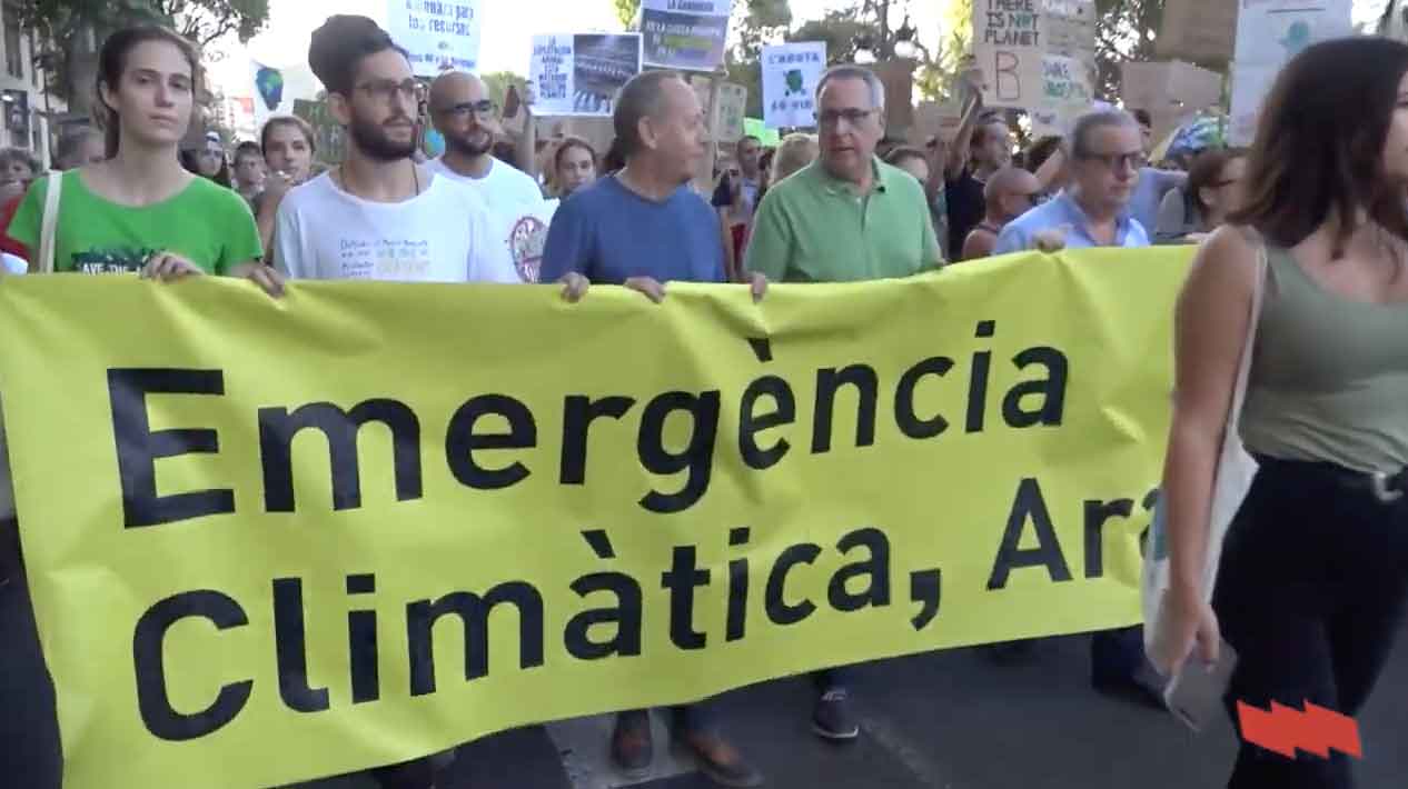 27S Manifestació de la Vaga Mundial pel Clima