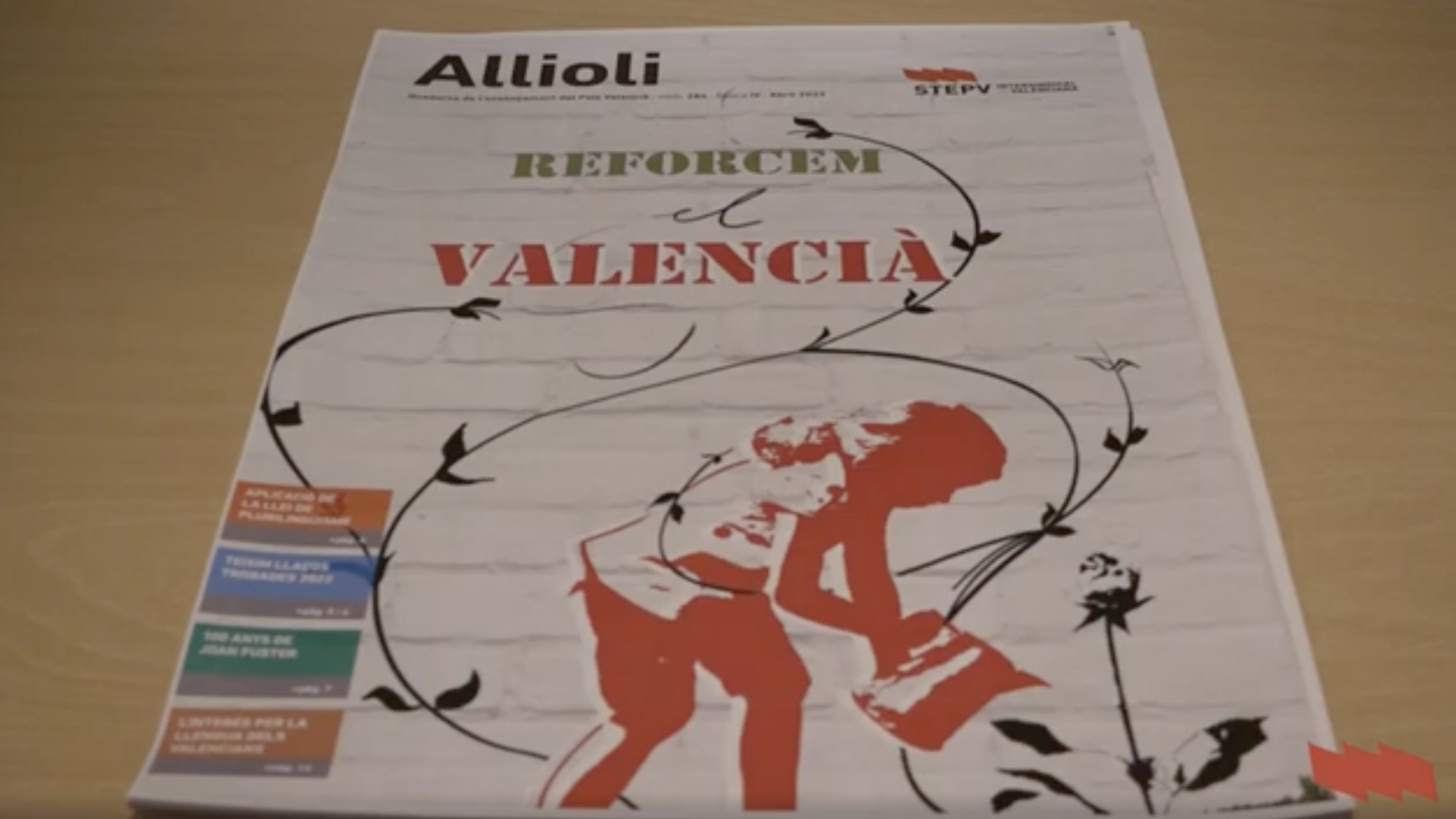 Nou Allioli ‘Reforcem el valencià’