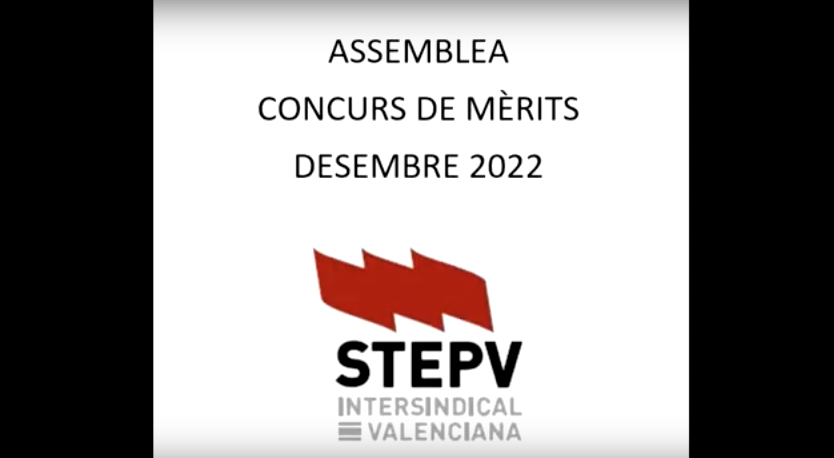 Assemblea concurs de  mèrits - 30 novembre 2022