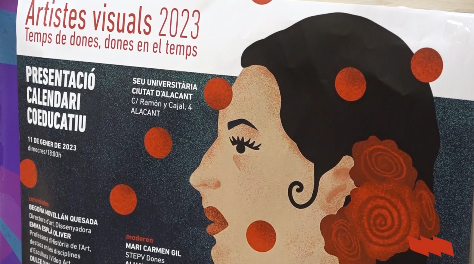 Presentació del Calendari de les Dones 2023 a Alacant