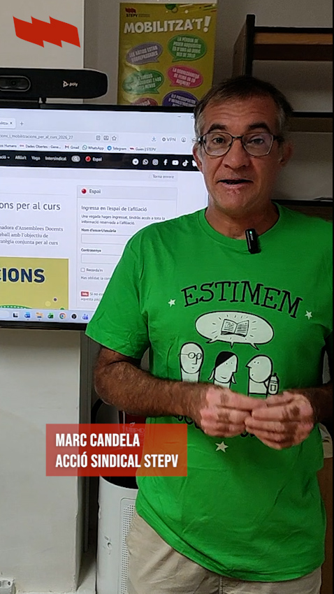 Comença el curs 26-27: la lluita continua!