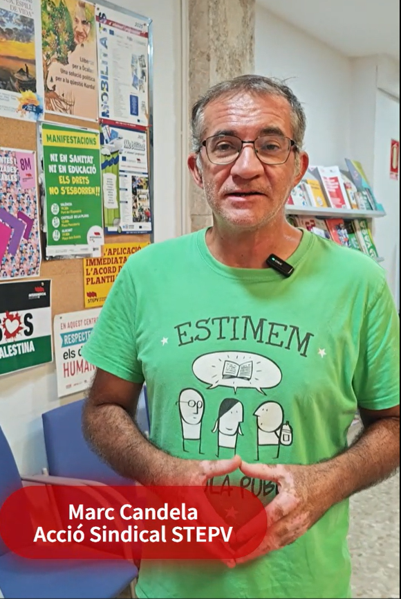 STEPV denuncia que la “Policia Ideològica” de la Conselleria persegueix desprestigiar el professorat