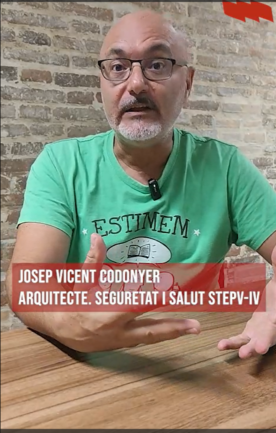 Xarrada de Josep Vicent Codonyer a València sobre infraestructures educatives