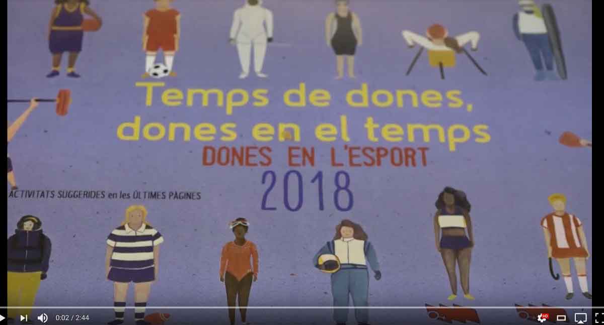 Presentació del Calendari de la Dona 2018: Dones en l’esport
