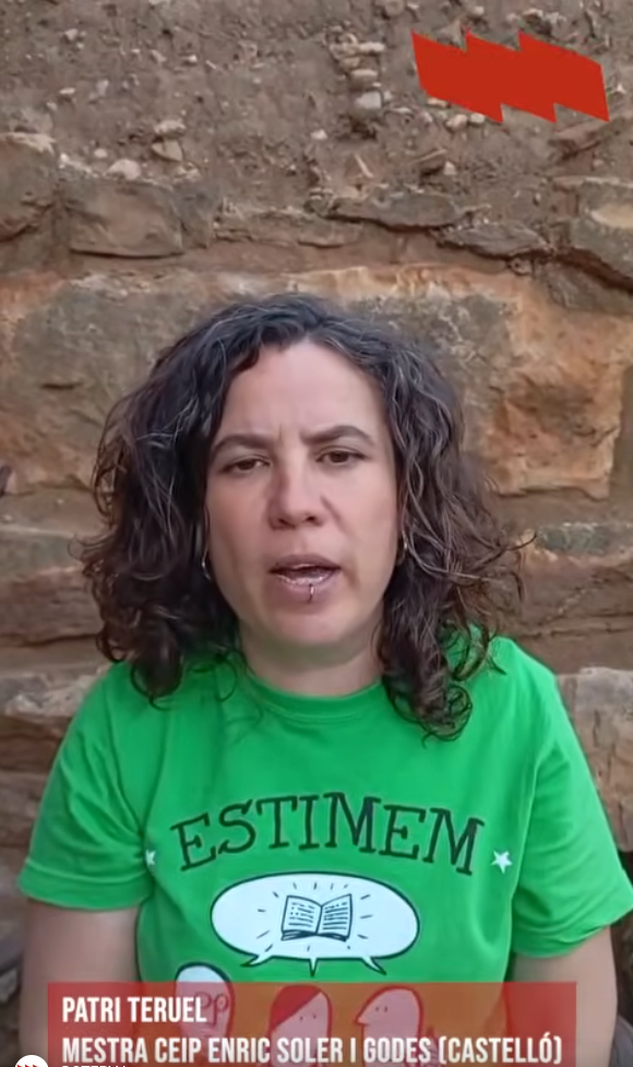 I tu, per què fas vaga indefinida? Ens ho explica Patri Teruel, mestra de Castelló