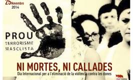25N: Ni mortes, ni callades