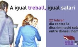 22 de febrer, Dia Europeu contra la Discriminació Salarial
