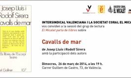 Cavalls de mar,&nbsp; de Josep Lluís i Rodolf Sirera
