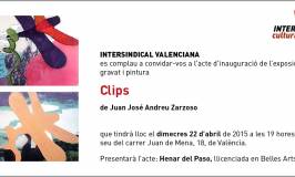 CLIPS, pintures i gravats de Juan José Andreu Zarzoso
