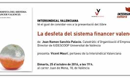 La desfeta del sistema financer valencià