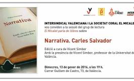 Narrativa de Carles Salvador