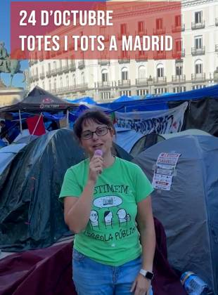 El 24 d’octubre totes i tots a Madrid: per unes pensions públiques dignes!