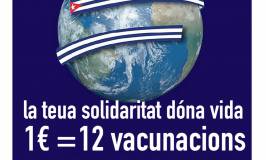 Intersindical Valenciana se suma a la campanya mundial “Xeringues per a Cuba” en suport a la vacunació a l’Illa