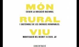 La Intersindical Valenciana dona suport a la concentració per a la ubicació racional de les energies renovables