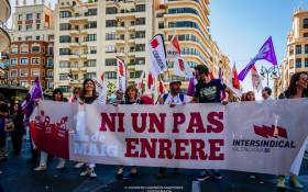 Intersindical Valenciana reclama un treball i una vida dignes