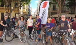 Intersindical Valenciana participa a la bicifestació d’Elx en defensa dels carrils bici