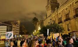 Intersindical Valenciana es manifesta per la justícia climàtica i energètica