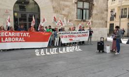 Intersindical Valenciana en el Dia Mundial de la Seguretat i la Salut al Treball