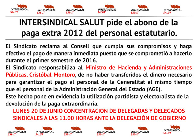 ABONO 50% PAGA EXTRA 2012
