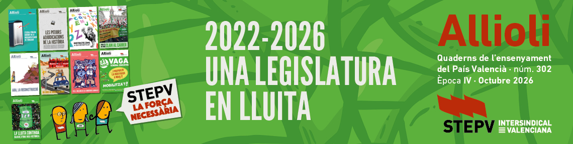 Allioli 302 - Una legislatura en lluita