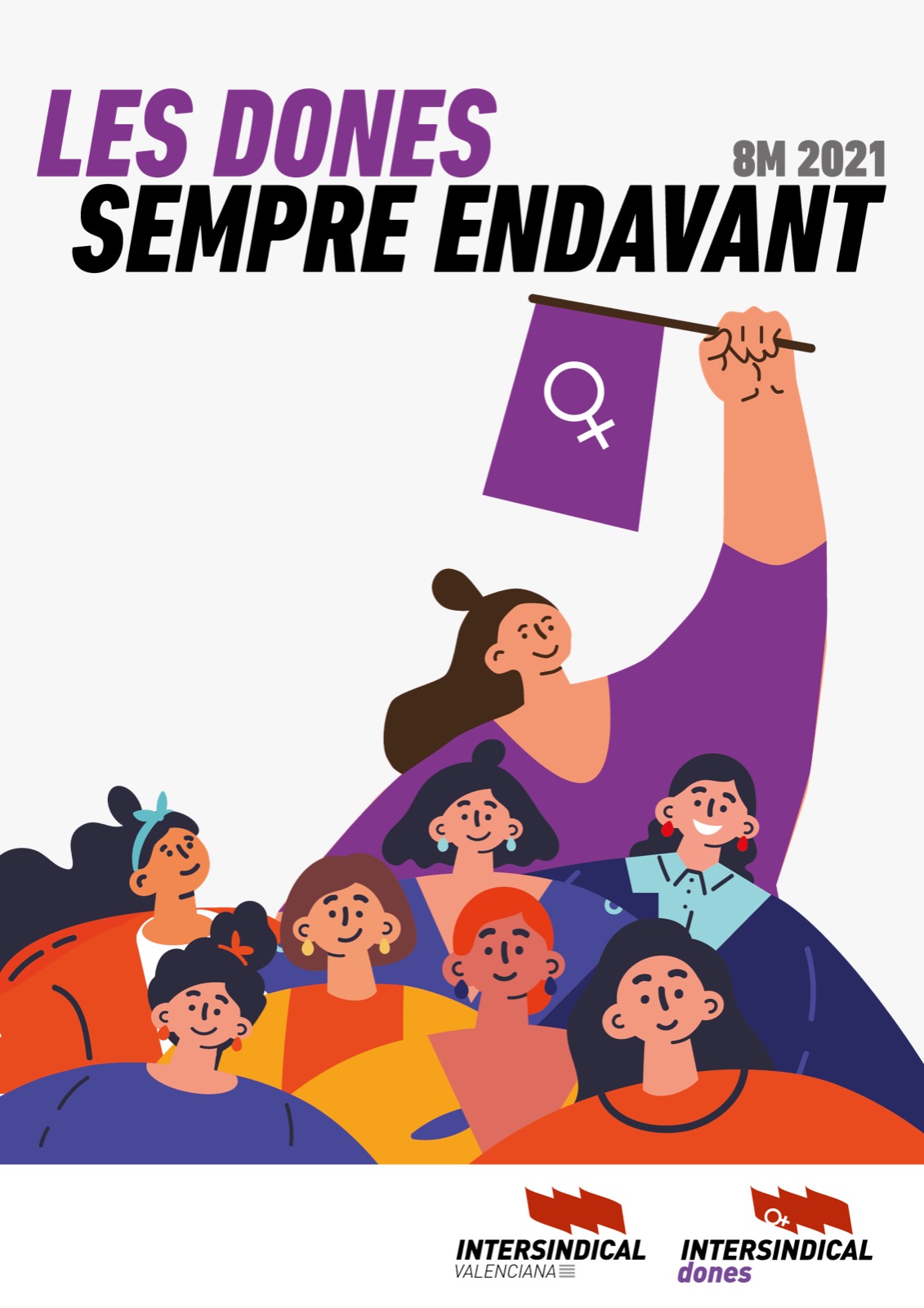 Manifest d’Intersindical Dones davant el 8M